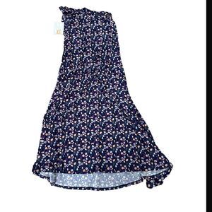 Lularoe Floral maxi skirt NWT